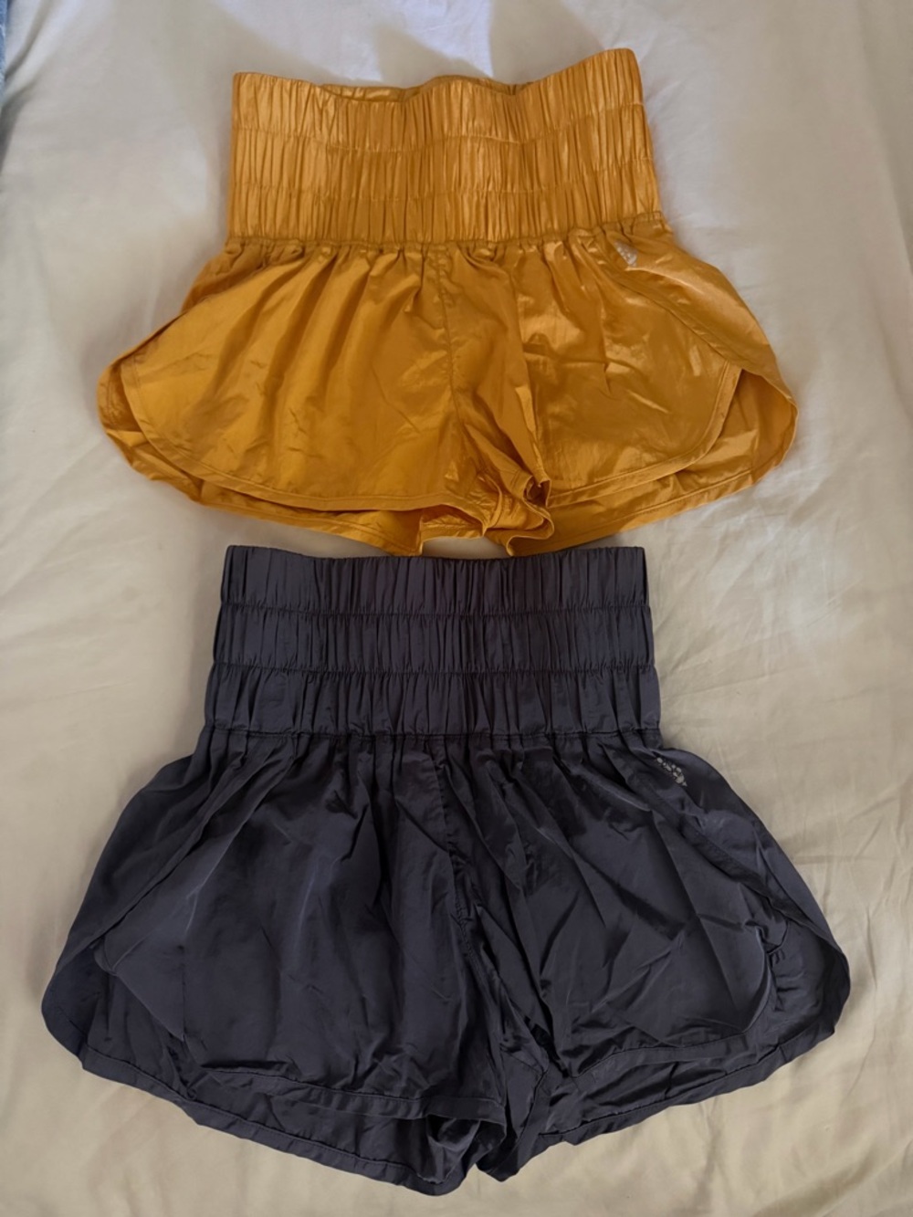 Free People The Way Home Running Shorts (2 pairs) XS